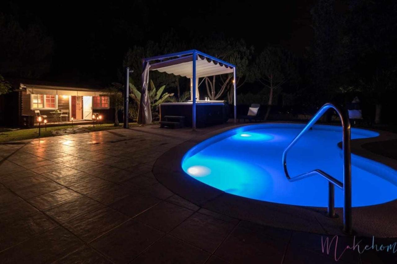 Bungalow Espectacular Garaje Piscina Y Jacuzzi Aljaraque Exterior foto